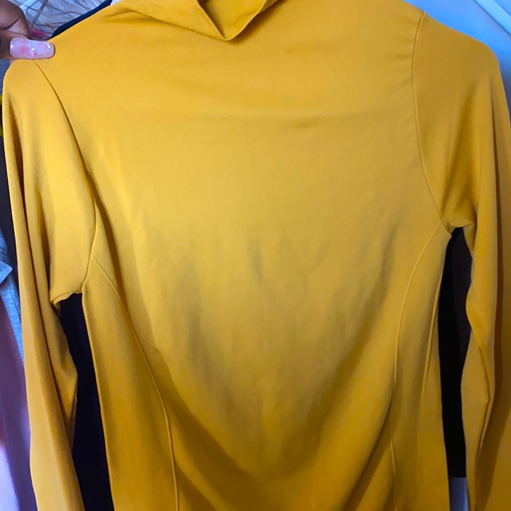 Mustard Turtleneck